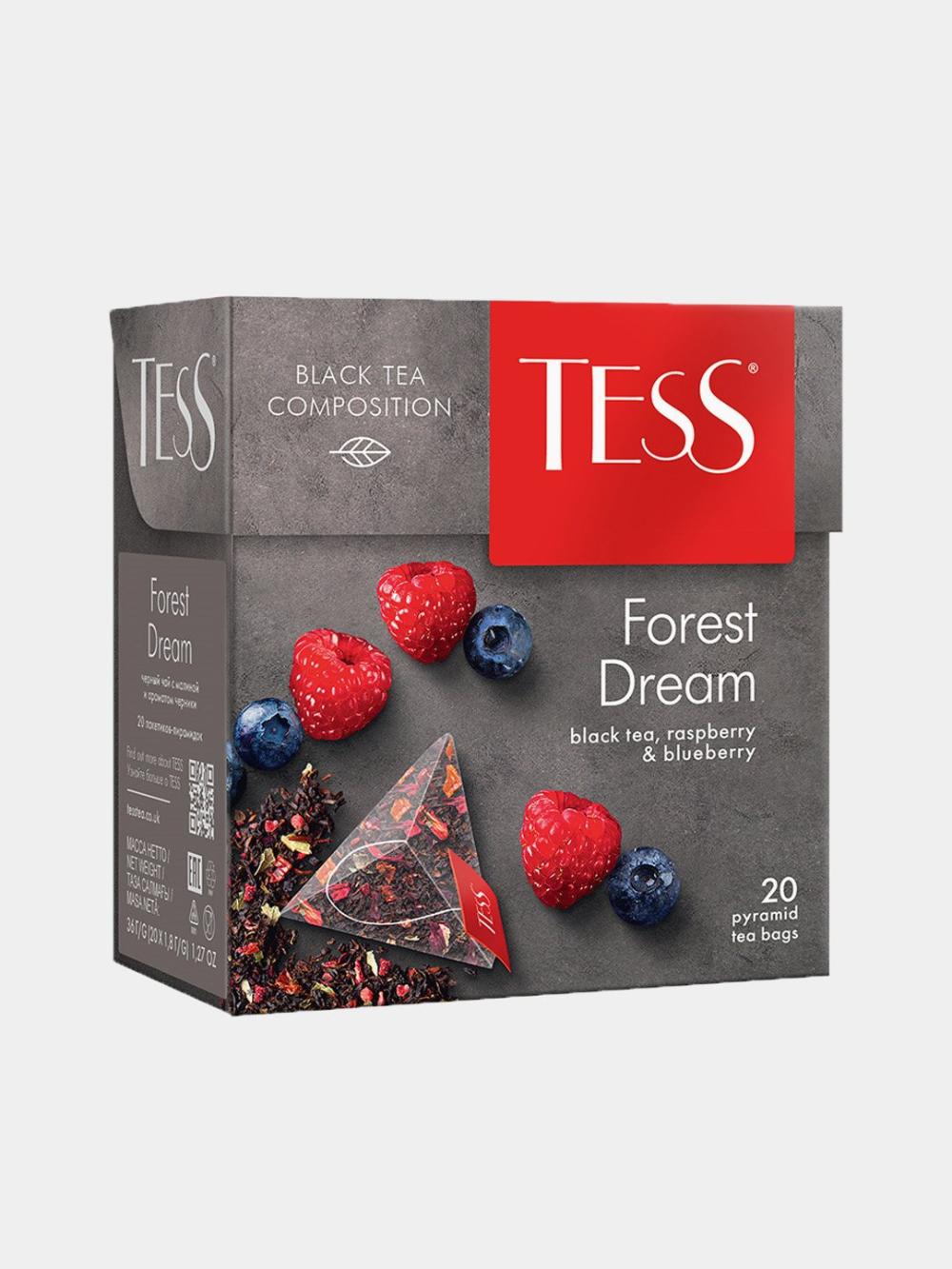 Чай черный TESS Forest dream 1.8 г, 20 пирамидок 1