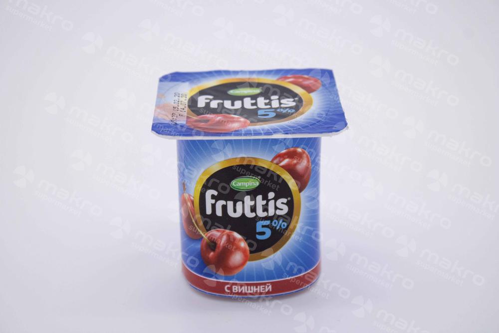 YOGURT FRUTTIS VISHNYA+CHERNIKA 5% 115GR 1