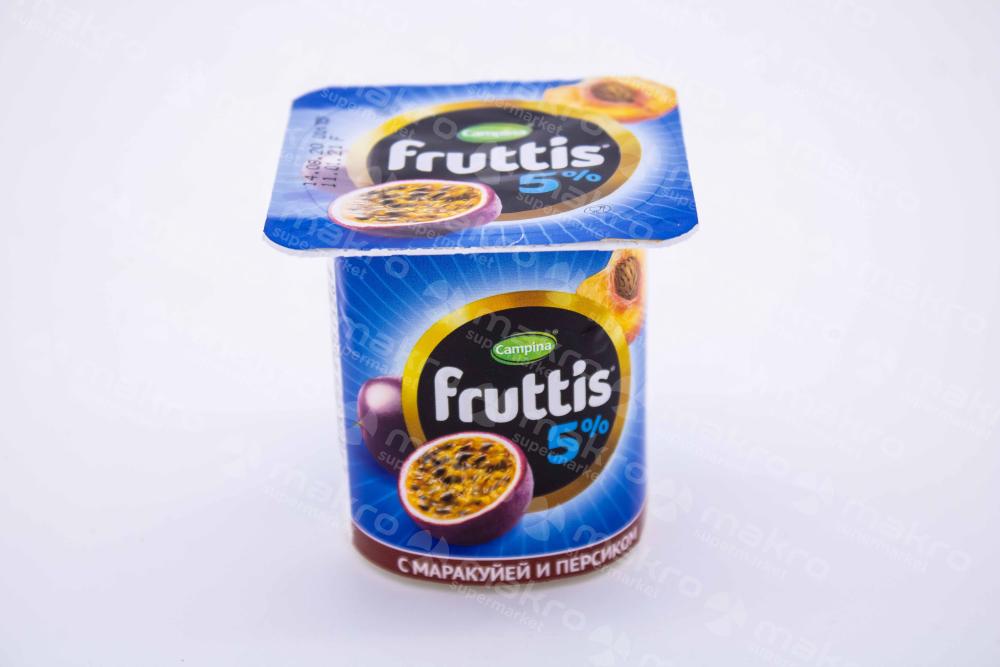 YOGURT FRUTTIS PERSIK+ANANAS 5% 115GR 1
