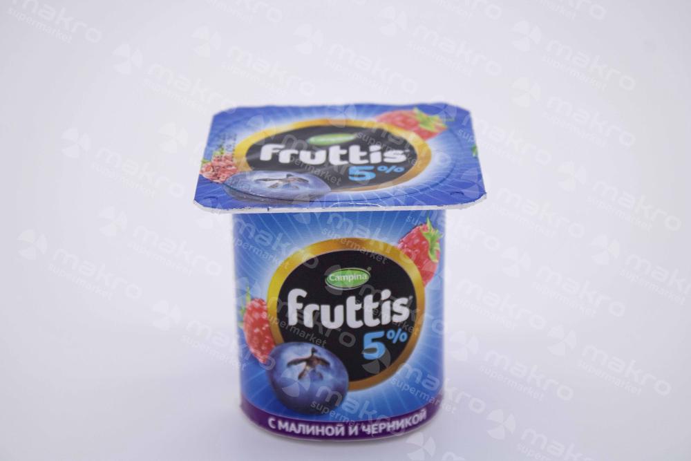 YOGURT FRUTTIS MALINA+CHERNIKA 5% 115GR 1