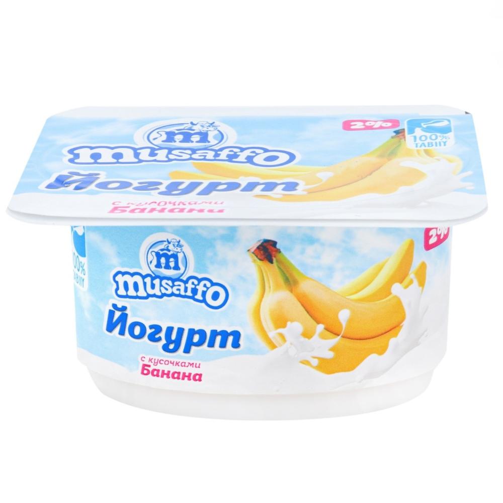 YOGURT MUSAFFO BANAN 1,5% 95GR 1