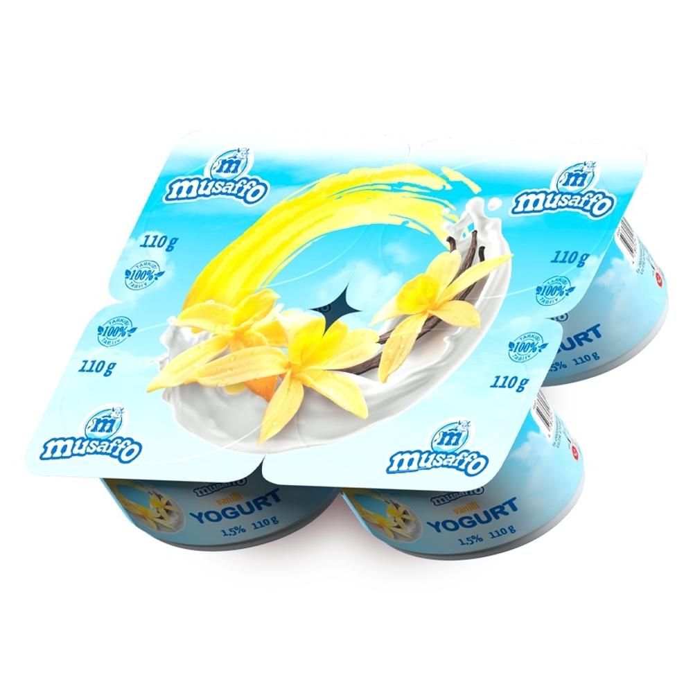 YOGURT MUSAFFO VANIL 1,5% 95GR 1