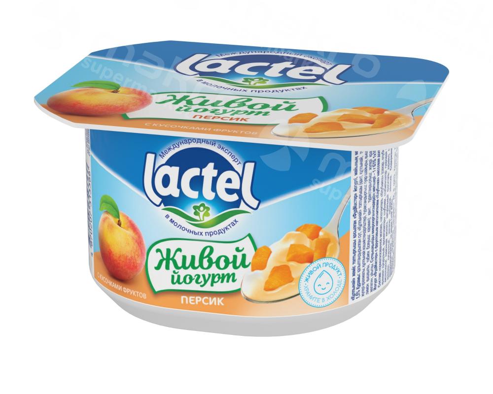 YOGURT LACTEL 1.5% PERSIK 110GR 1
