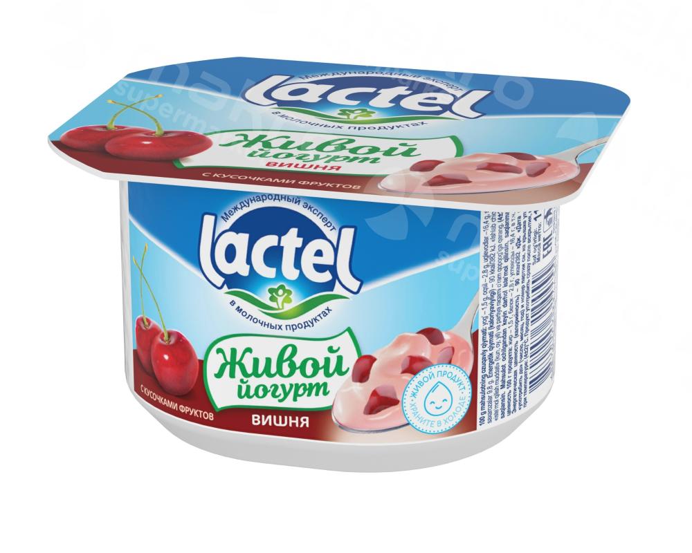 YOGURT LACTEL 1.5% VISHNYA 110GR 1