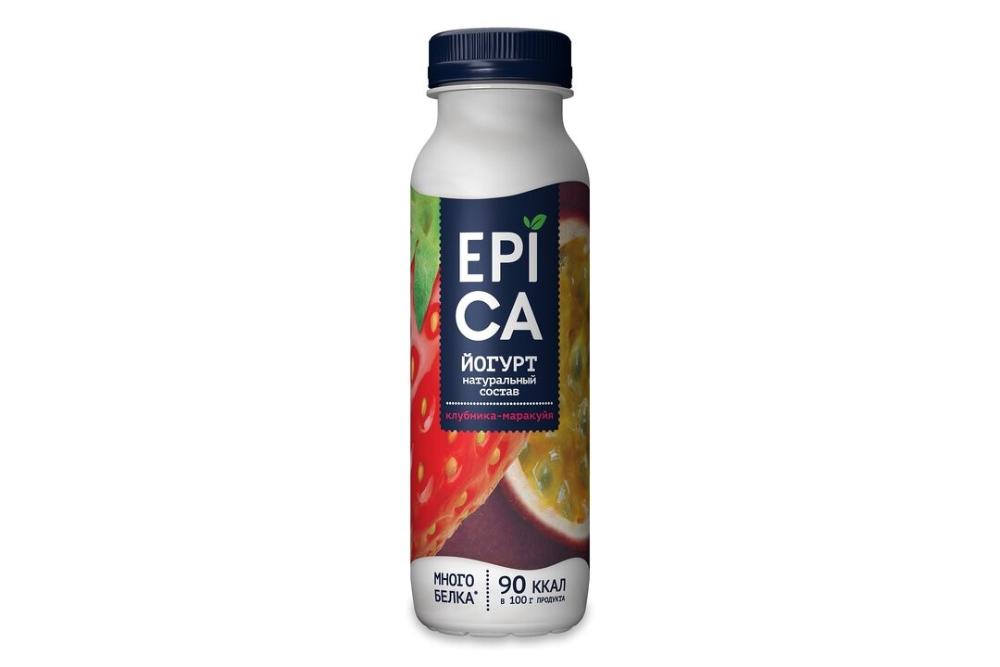 YOGURT EPICA KLUBNIKA MARAKUYA 2.5% 260G 1