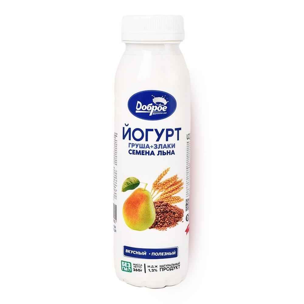 YOGURT DOBROE DER.UTRO GR.ZLAK.1,2% 260G 1
