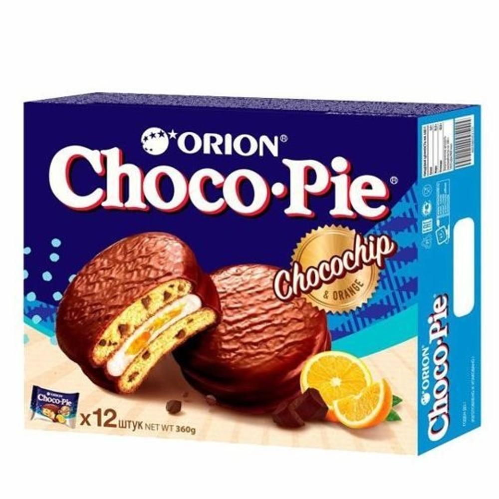 CHOCO PIE ORION CHO.CHIP ORANGE 12*360GR 1